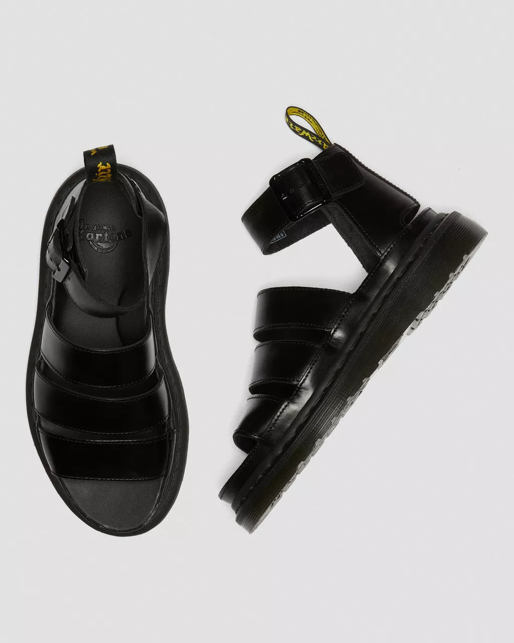 DR. MARTENS - Sandales CLARISSA II - Noir Mono