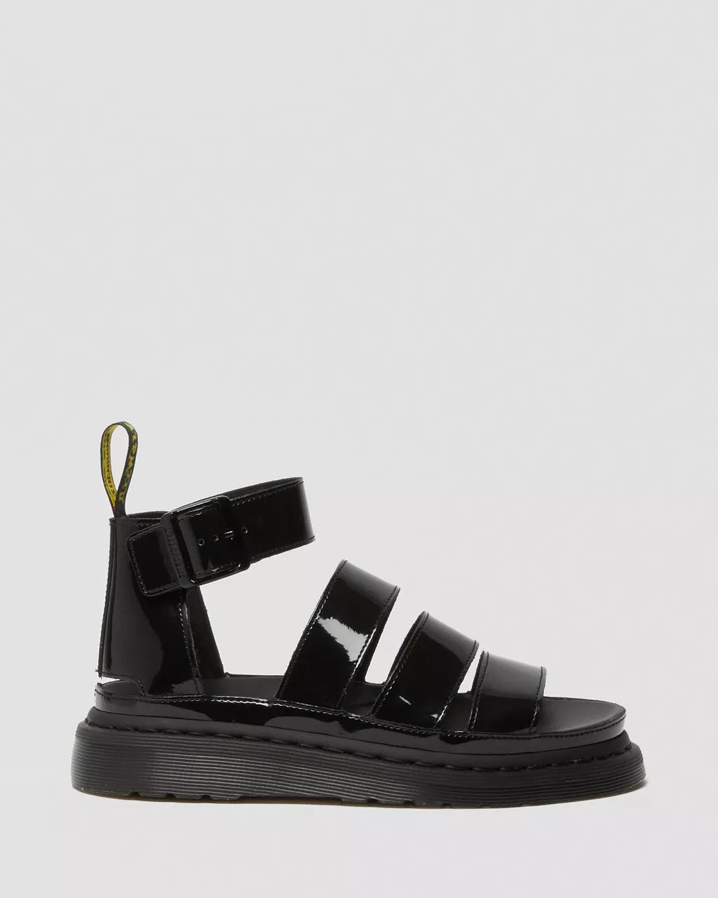 DR. MARTENS - Sandales CLARISSA II - Noir verni