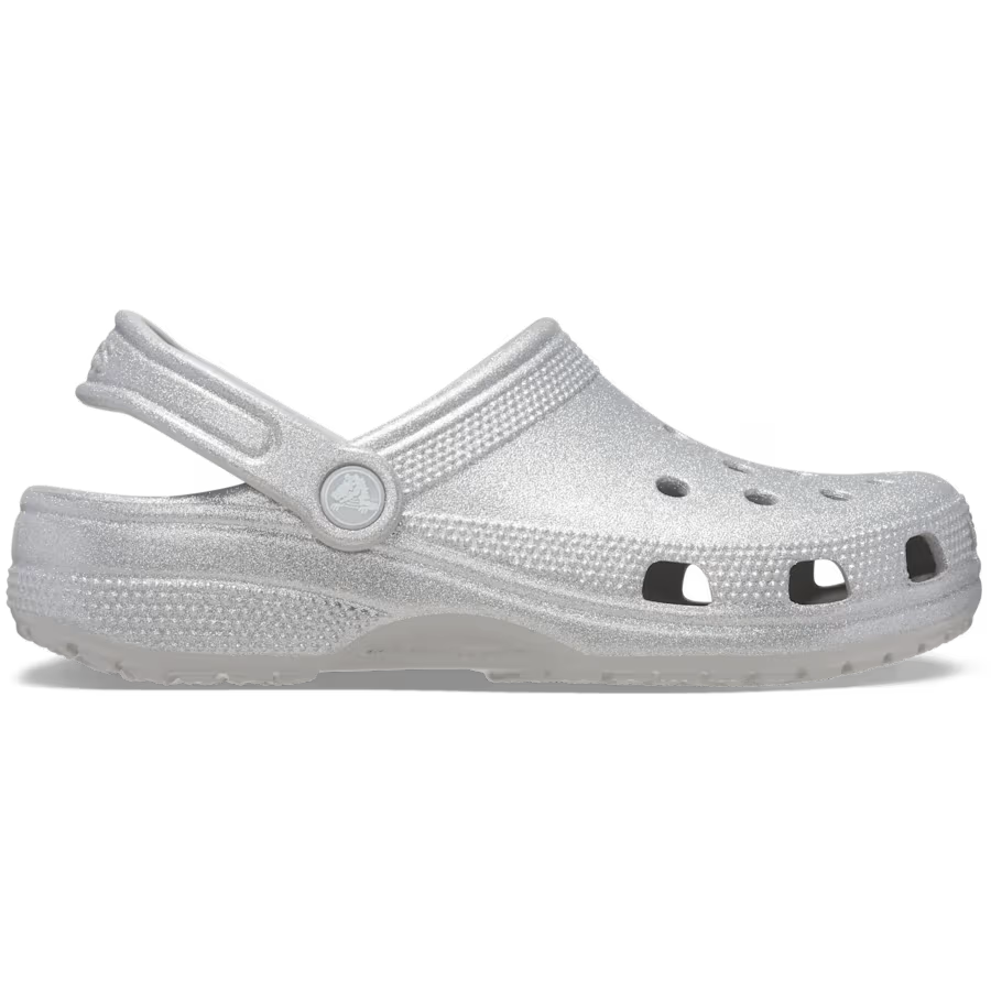 CROCS - Sabots iconiques CLASSIC CLOG - Silver Glitter
