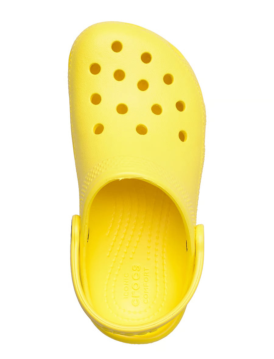 CROCS - Sabots iconiques CLASSIC CLOG - Jaune