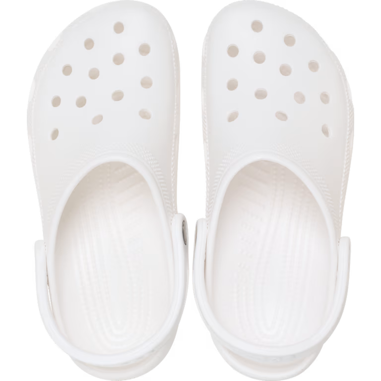CROCS - Sabots iconiques CLASSIC CLOG - Blanc