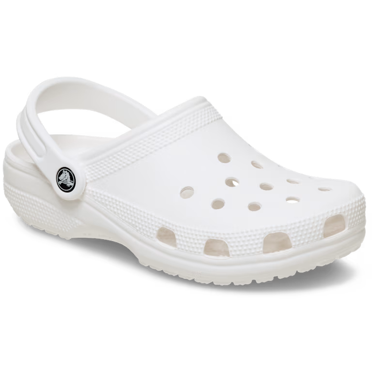 CROCS - Sabots iconiques CLASSIC CLOG - Blanc