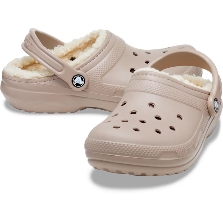 CROCS - Sabots CLASSIC LINED CLOG - Mushroom/Bone