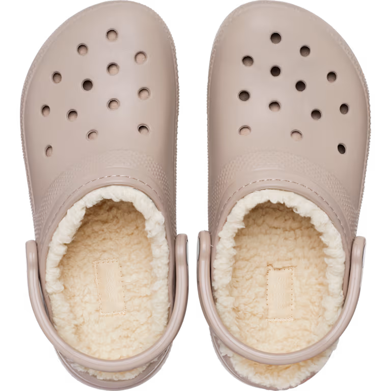 CROCS - Sabots CLASSIC LINED CLOG - Mushroom/Bone