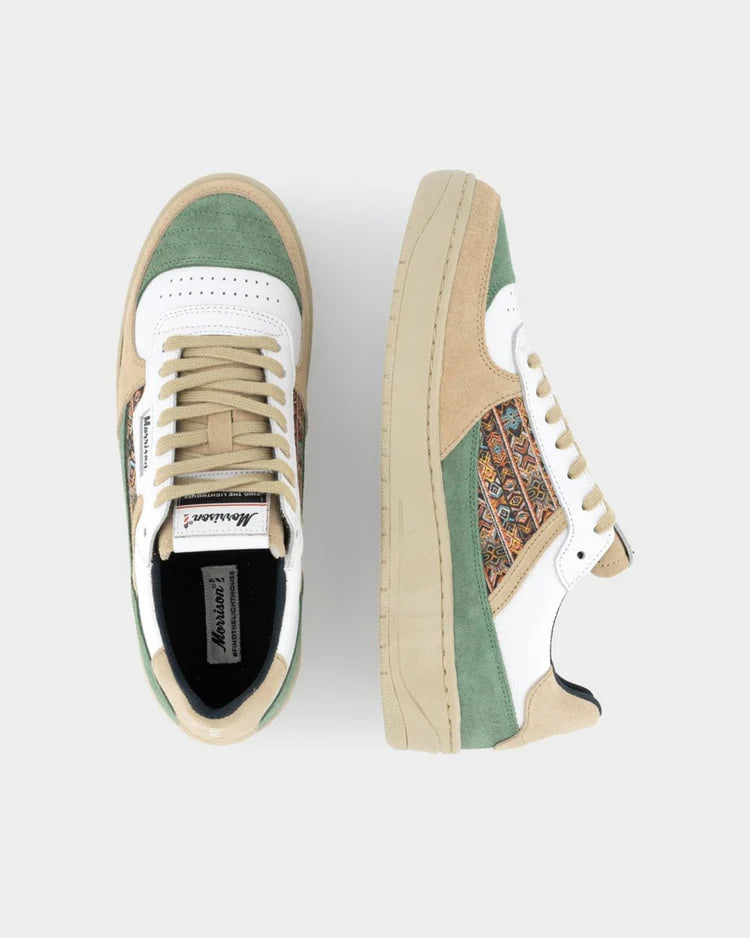 MORRISON - Sneakers COCONUT - Blanc/vert