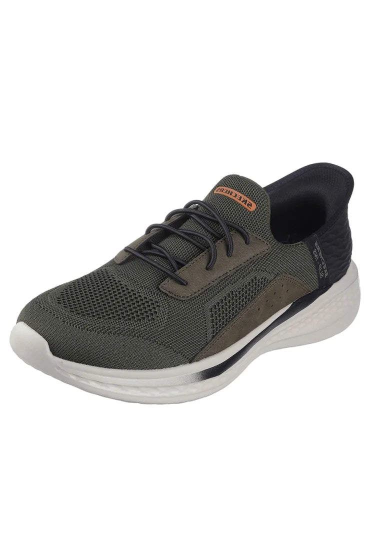SKECHERS - Basket COHEN - Olive