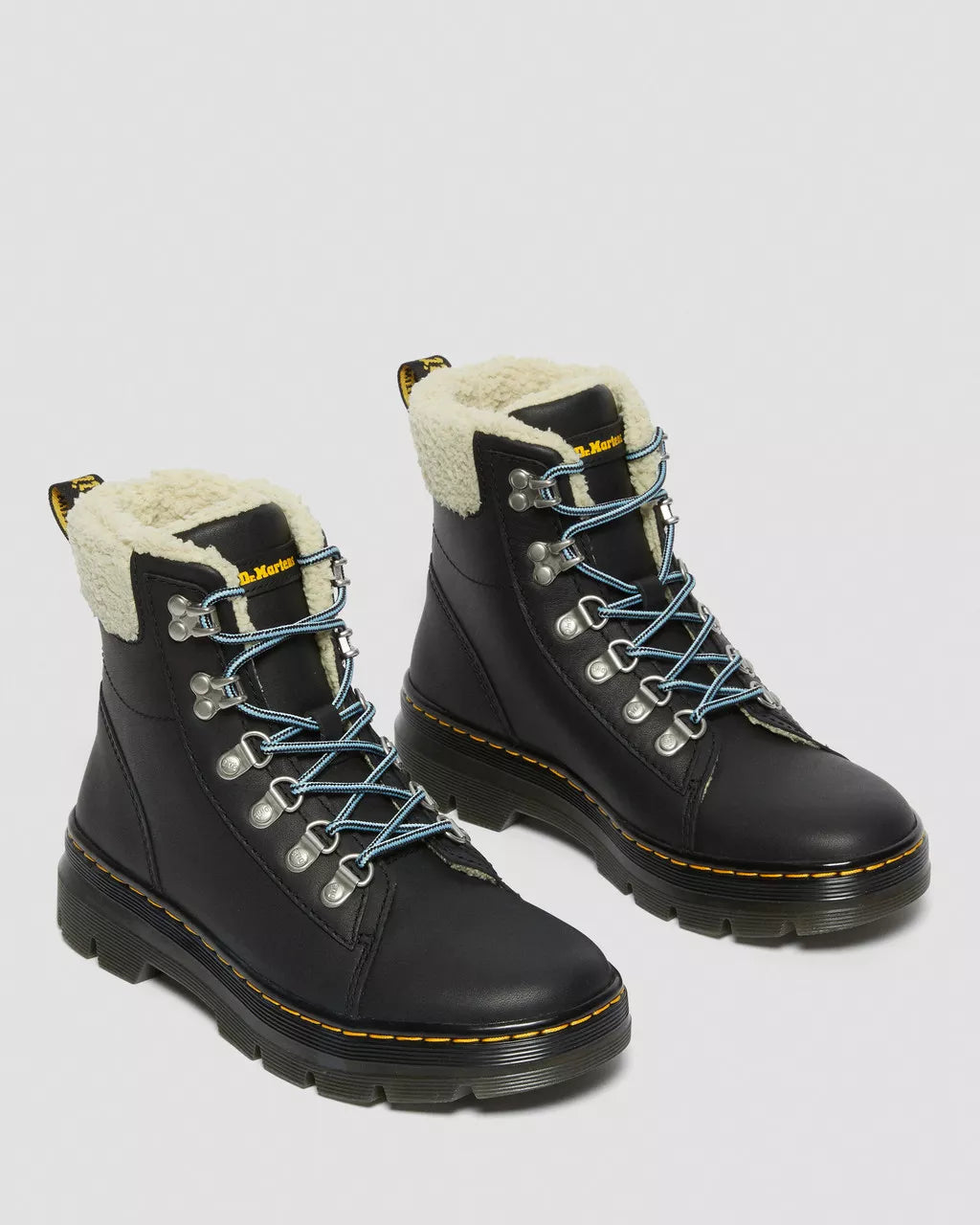 DR. MARTENS - Bottines COMBS FOURRE - Noir