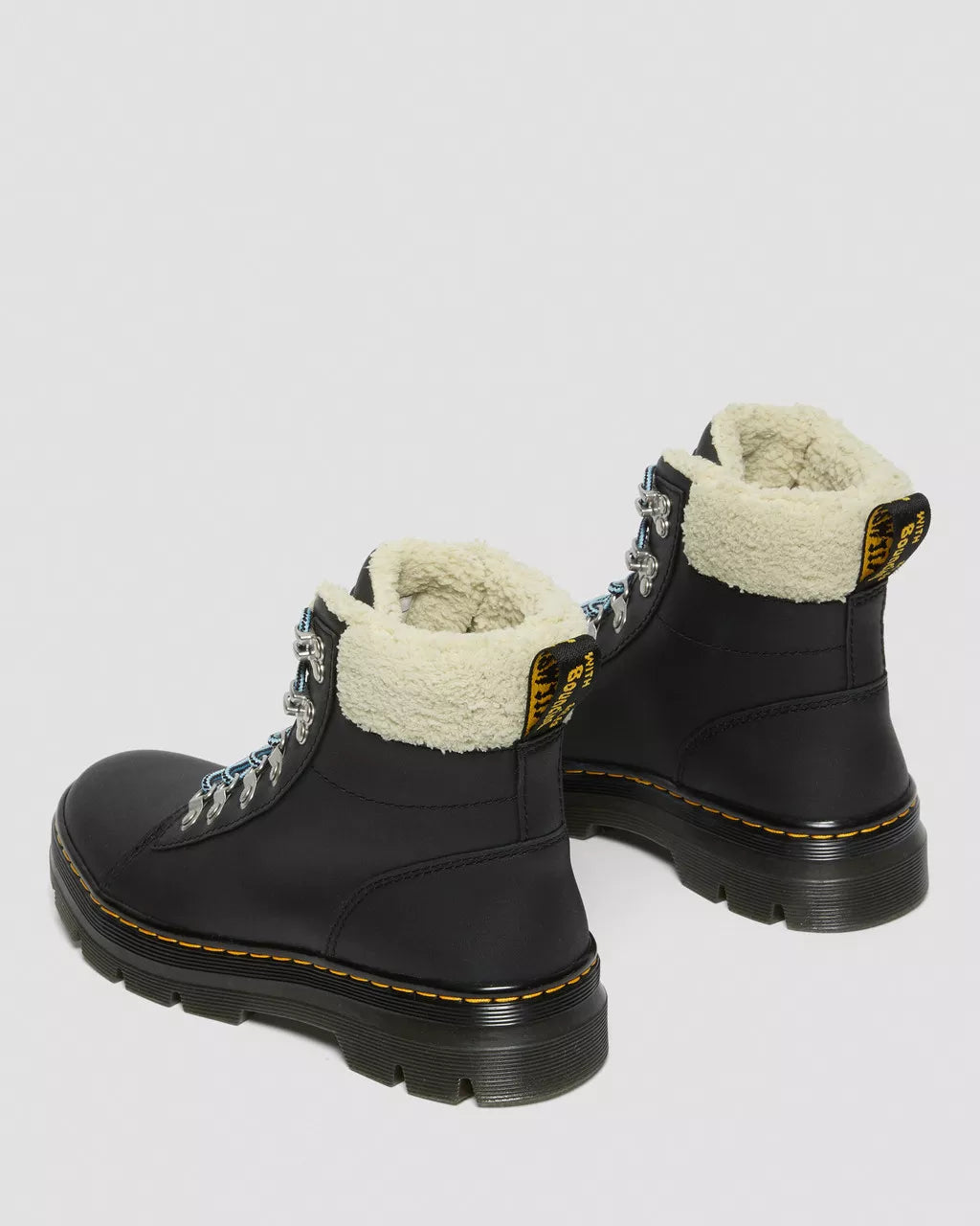 DR. MARTENS - Bottines COMBS FOURRE - Noir