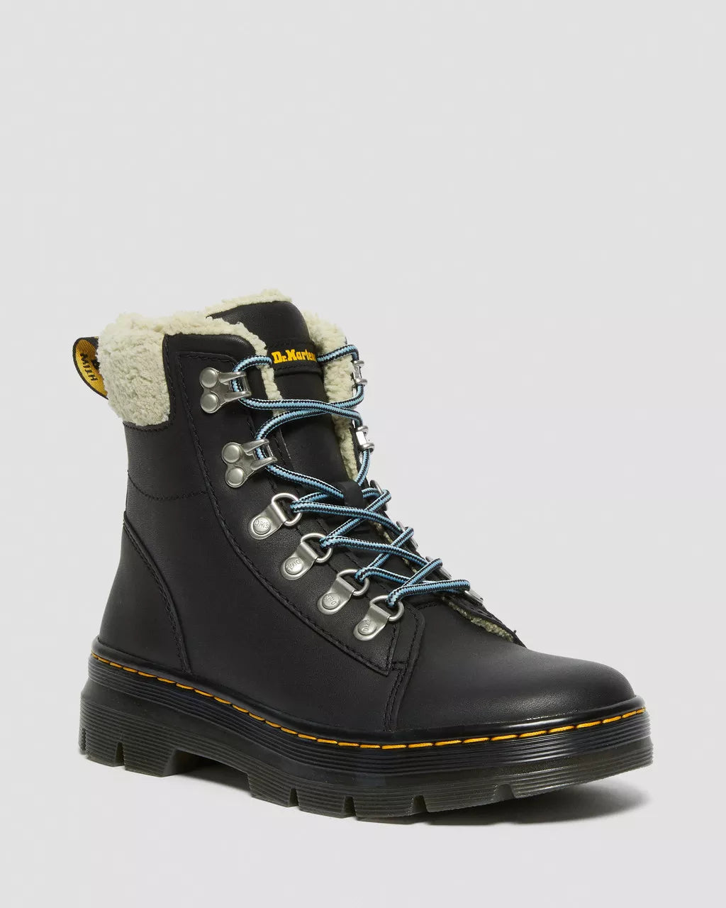DR. MARTENS - Bottines COMBS FOURRE - Noir