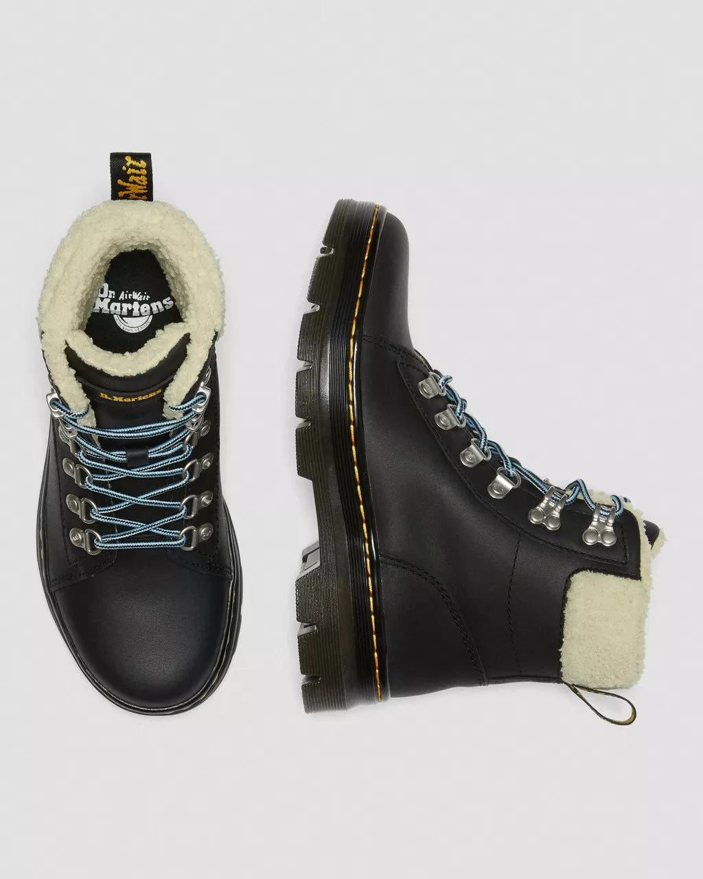 DR. MARTENS - Bottines COMBS FOURRE - Noir