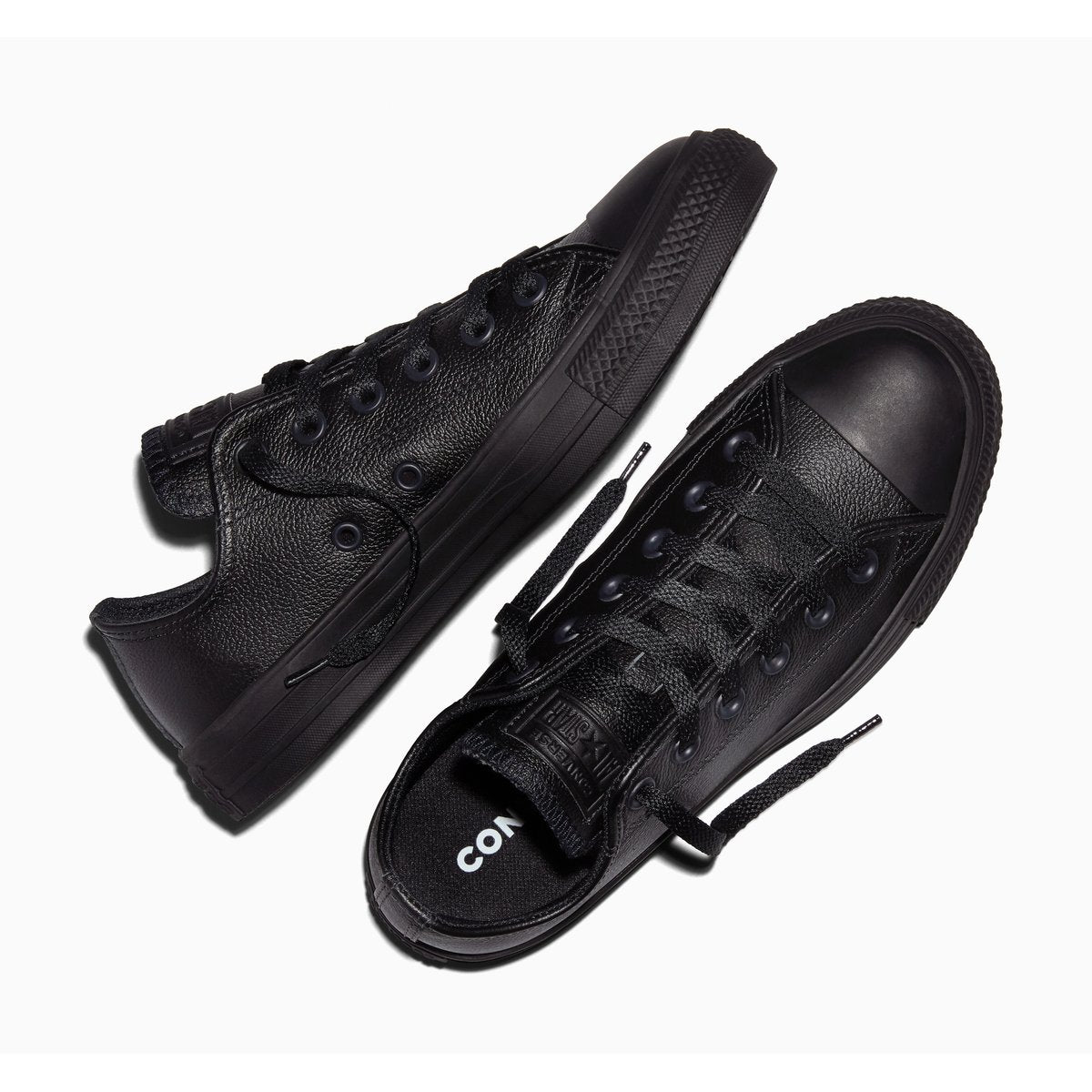 CONVERSE - Sneakers Chuck Taylor All Star - Cuir - Noir Monochrome