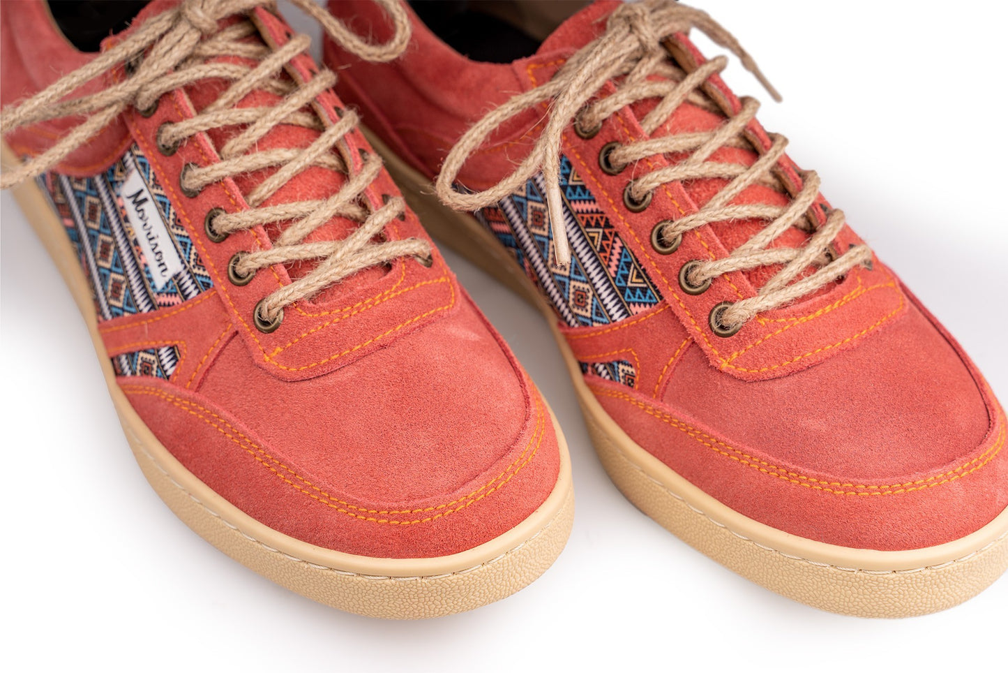 MORRISON - Sneakers CORAL - Rouge
