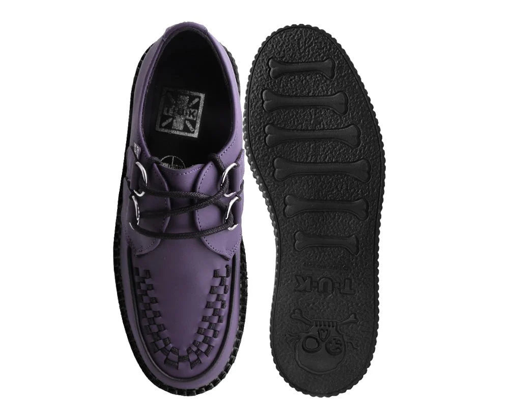 TUK - Creepers à plateforme - Vegan - Aubergine