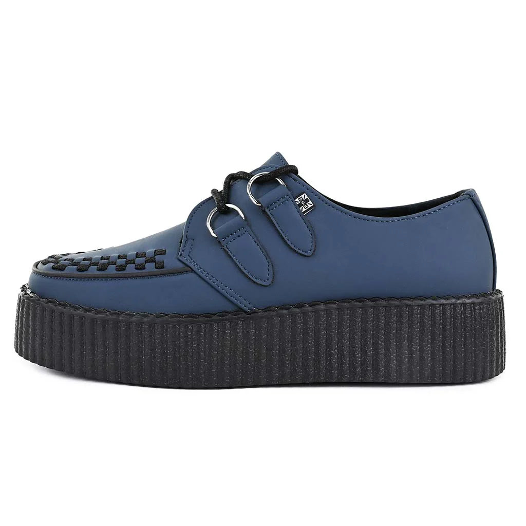 TUK - Creepers à plateforme - Vegan - night sky blue