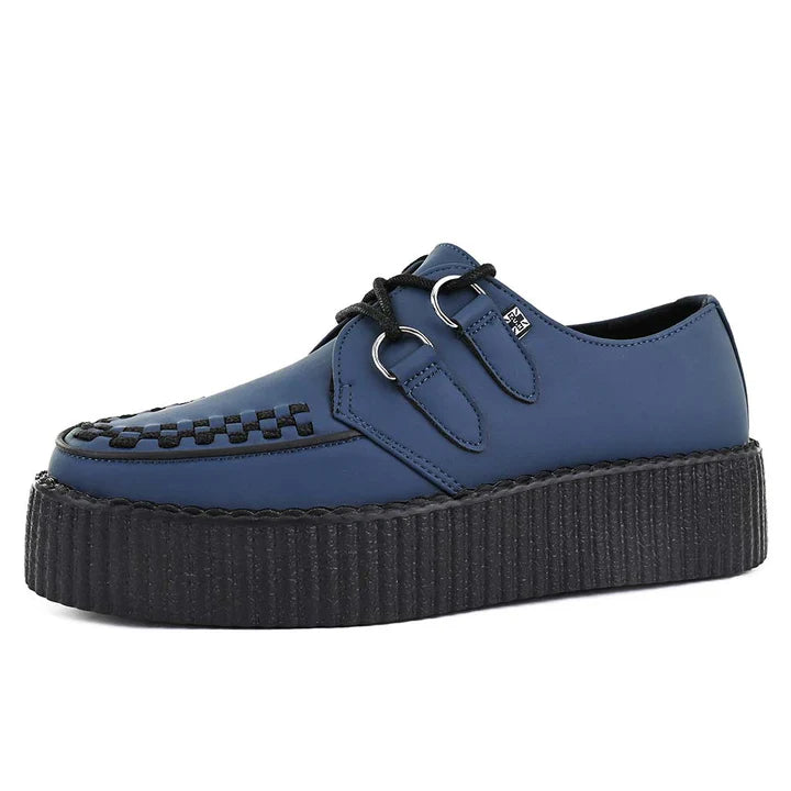 TUK - Creepers à plateforme - Vegan - night sky blue