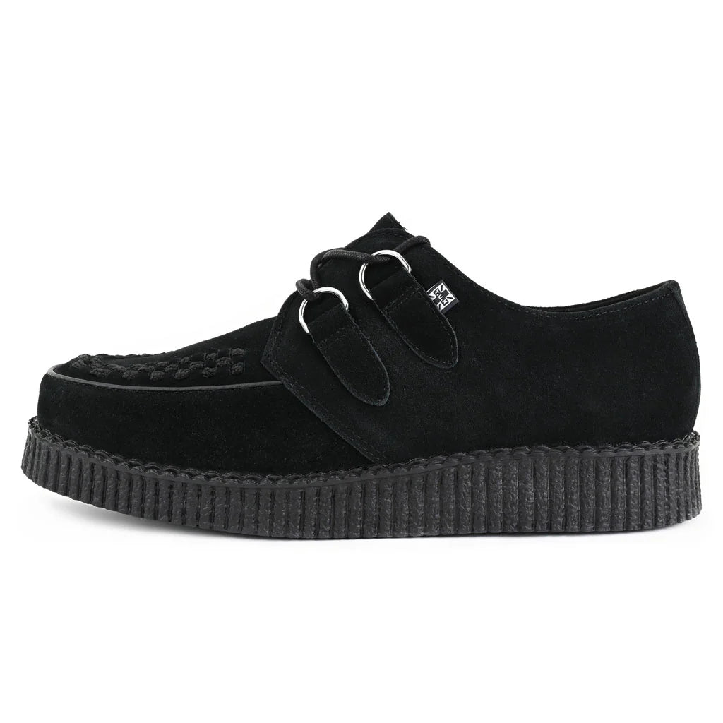 TUK - Creepers basses - Suédé - Noir