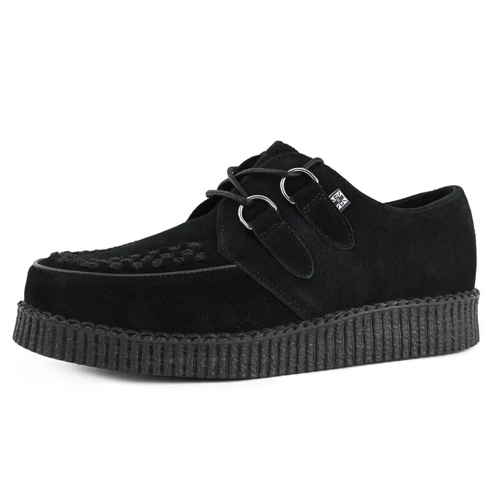 TUK - Creepers basses - Suédé - Noir