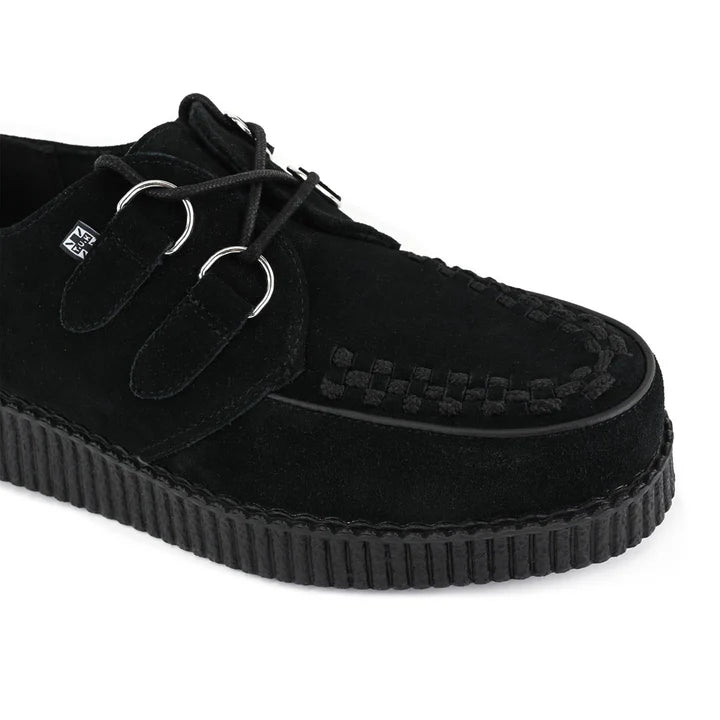 TUK - Creepers basses - Suédé - Noir