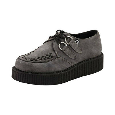 TUK - Creepers basses - Suédé - Gris