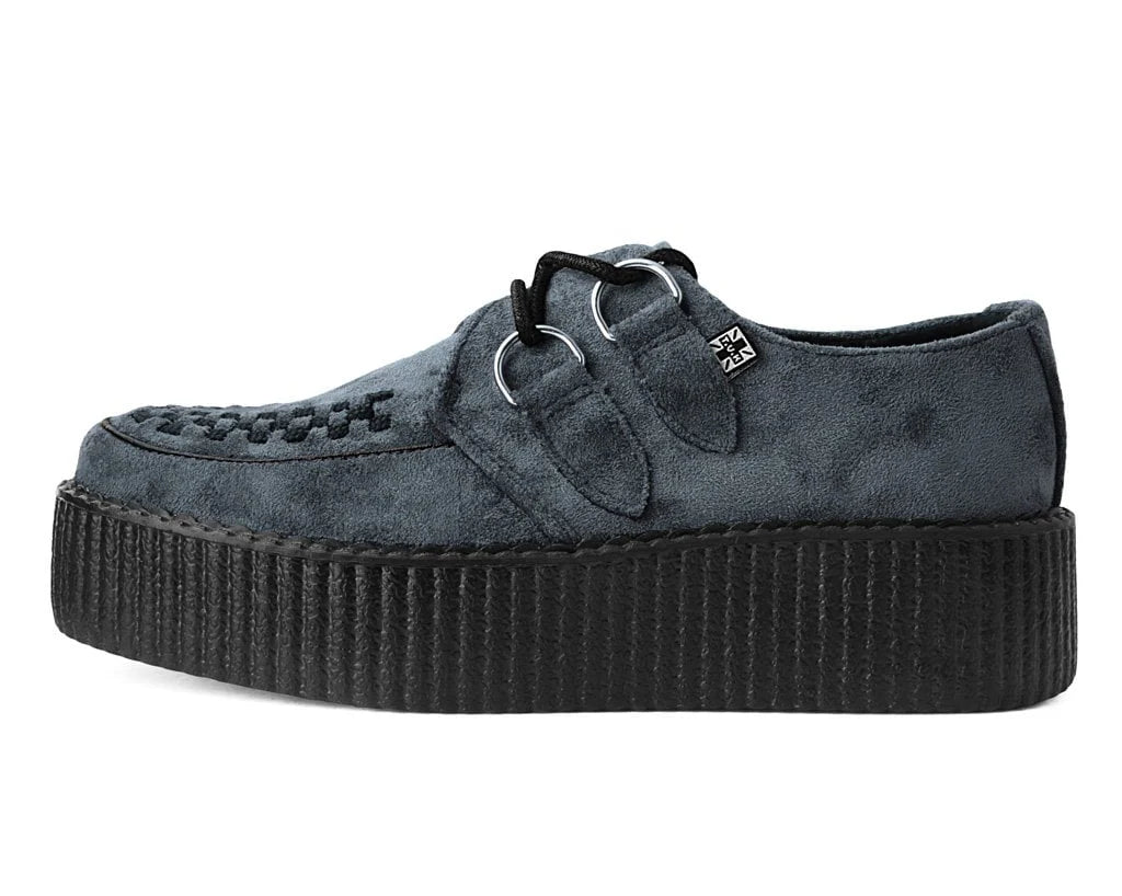 TUK - Creepers basses - Suédé - Gris