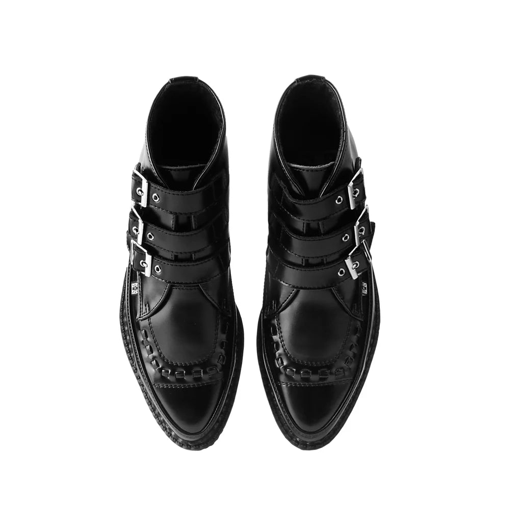TUK - Creepers à boucles montantes - Noir