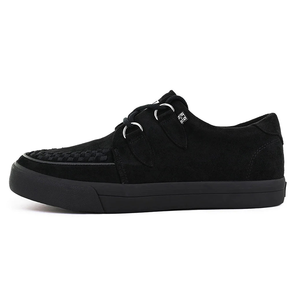 TUK - Sneakers creepers - Daim végétal - Noir