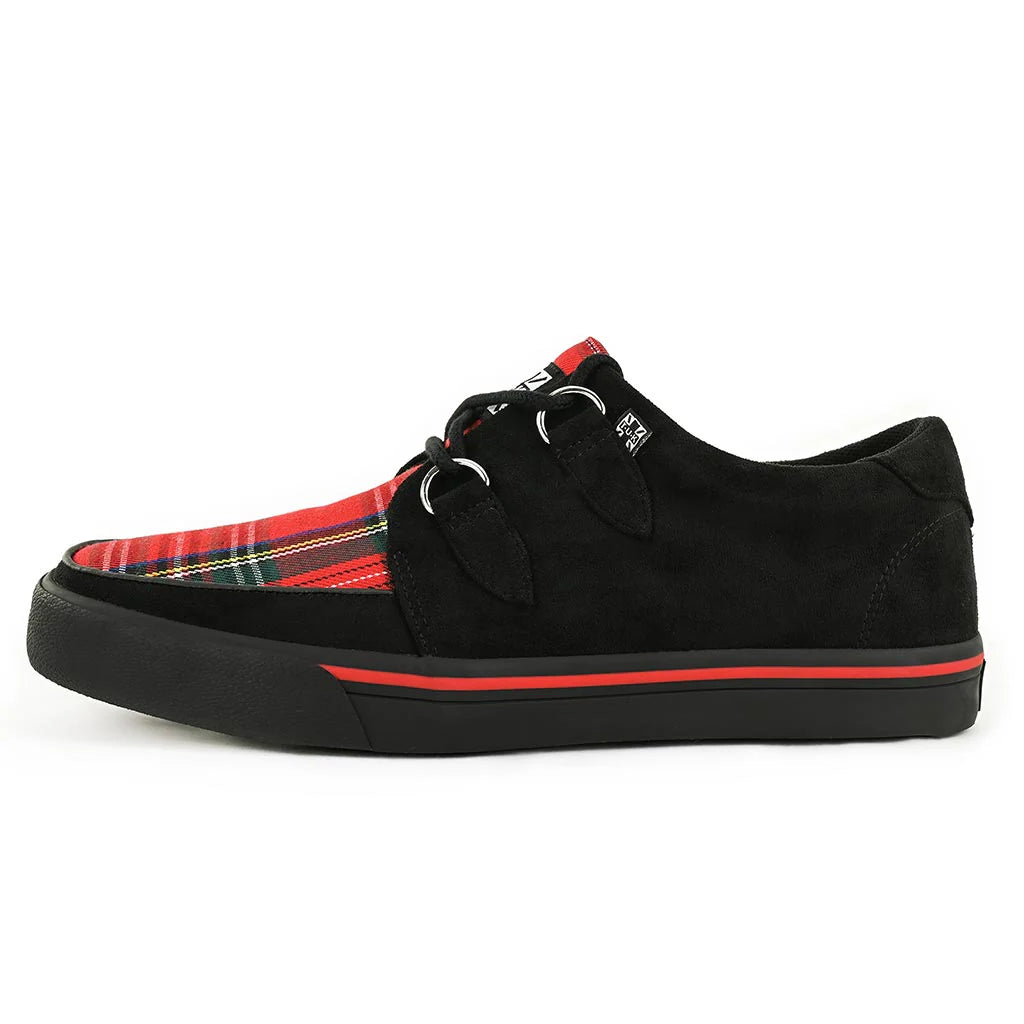 TUK - Sneakers creepers - Daim végétal - Tartan