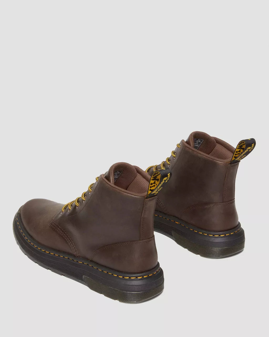 DR. MARTENS - Bottines CREWSON CHUKKA - Marron foncé