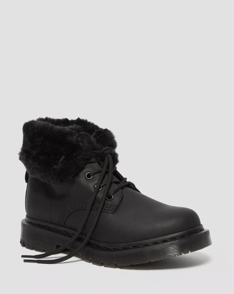 DR. MARTENS - Bottines 1460 KOLBERT Wintergrip - Noir