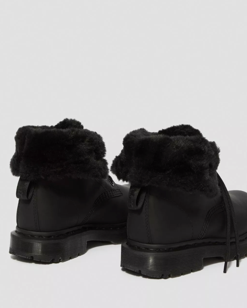DR. MARTENS - Bottines 1460 KOLBERT Wintergrip - Noir