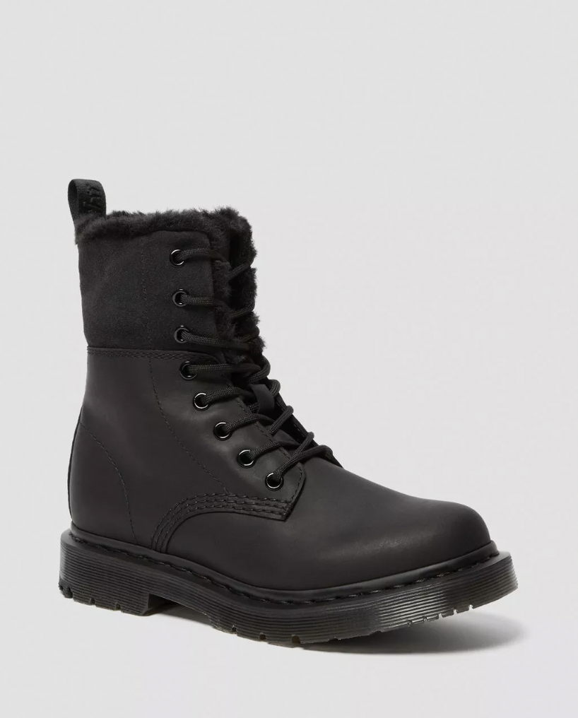 DR. MARTENS - Bottines 1460 KOLBERT Wintergrip - Noir