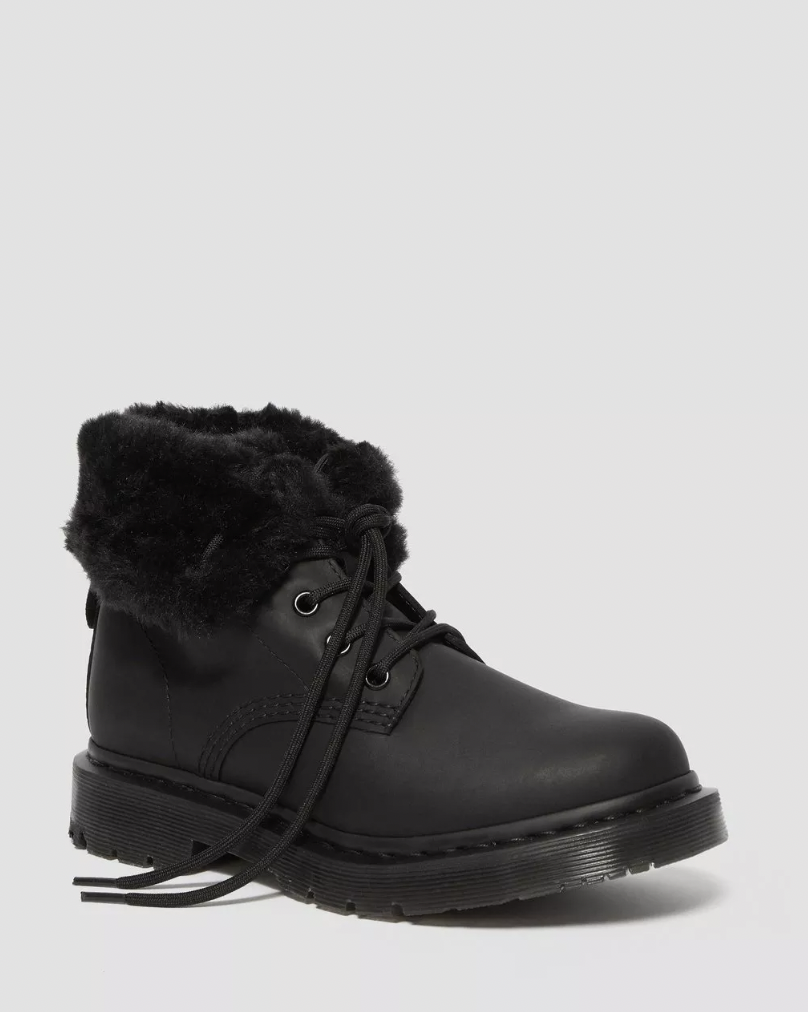 DR. MARTENS - Bottines 1460 KOLBERT Wintergrip - Noir