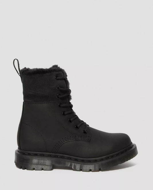 DR. MARTENS - Bottines 1460 KOLBERT Wintergrip - Noir