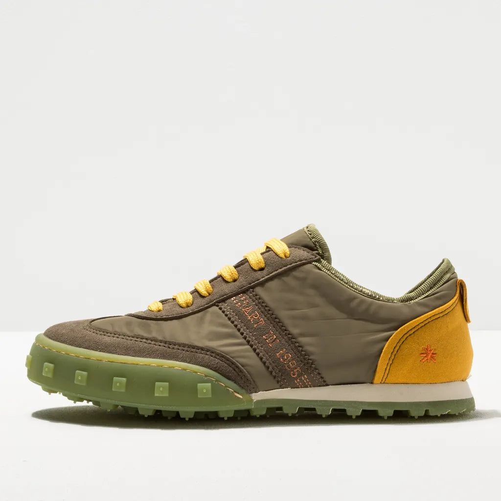 ART COMPANY - Basket Cross Sky - Kaki - Jaune
