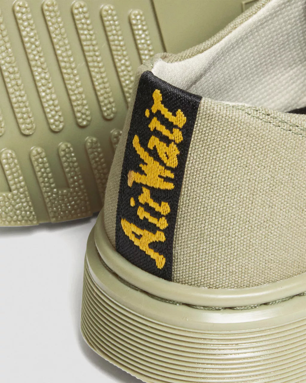 DR. MARTENS - Baskets DANTE - Coton - Olive