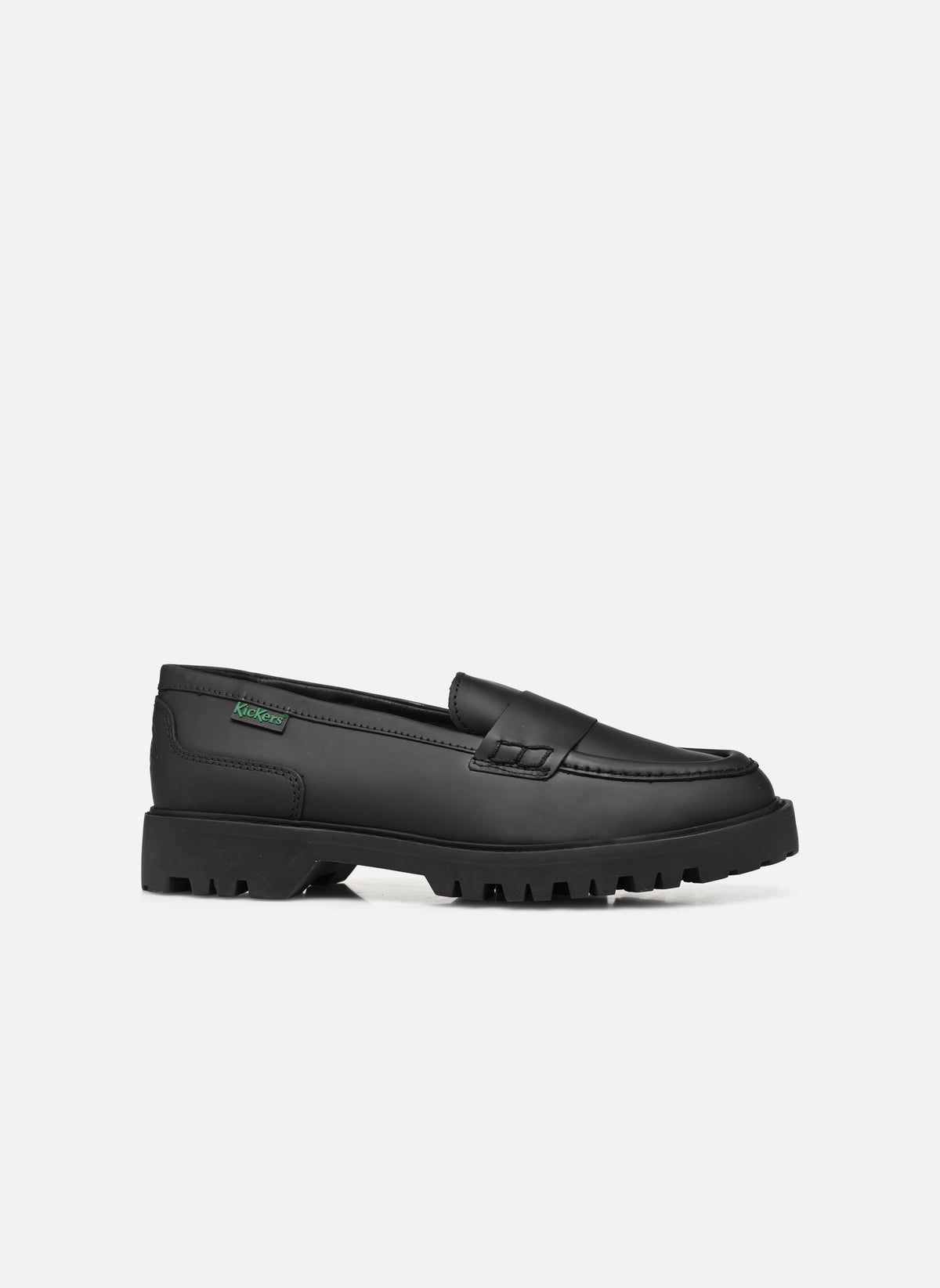 KICKERS - Mocassins DECK LOAFER - Noir