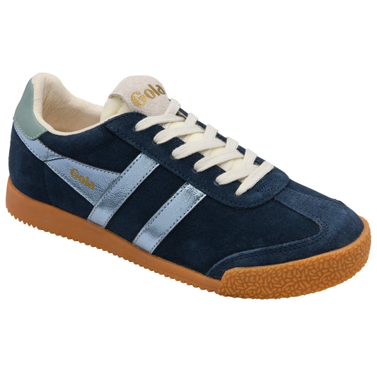 GOLA - Sneakers ELAN - Daim - GLITZ - Navy / Air / Green