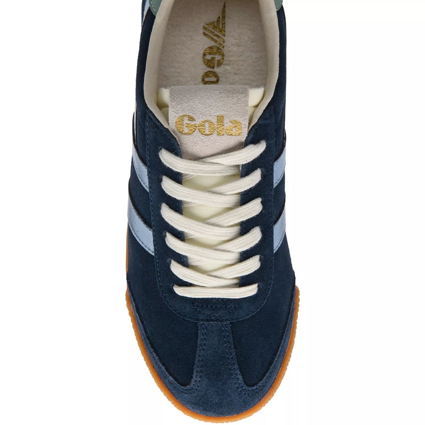 GOLA - Sneakers ELAN - Daim - GLITZ - Navy / Air / Green