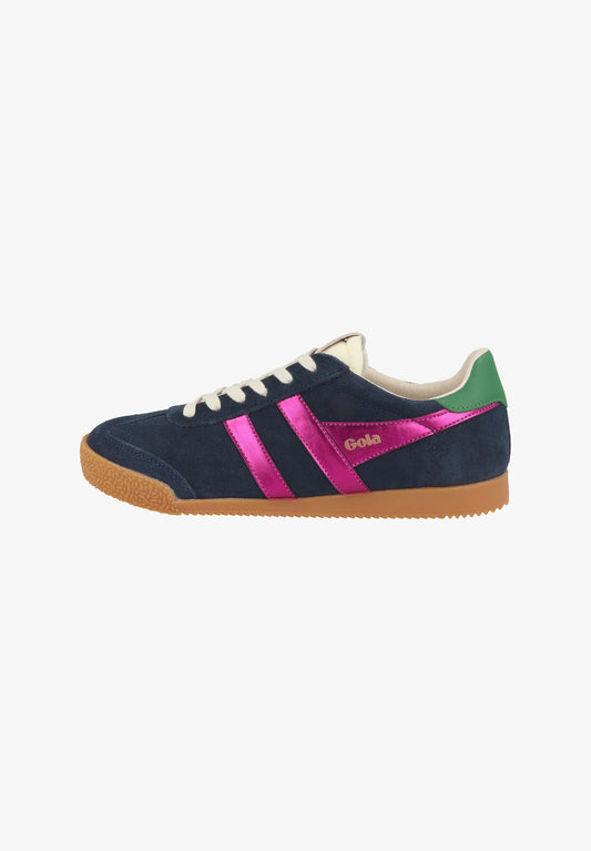 GOLA - Sneakers ELAN - Daim - GLITZ - Navy / Fushia / Emerald