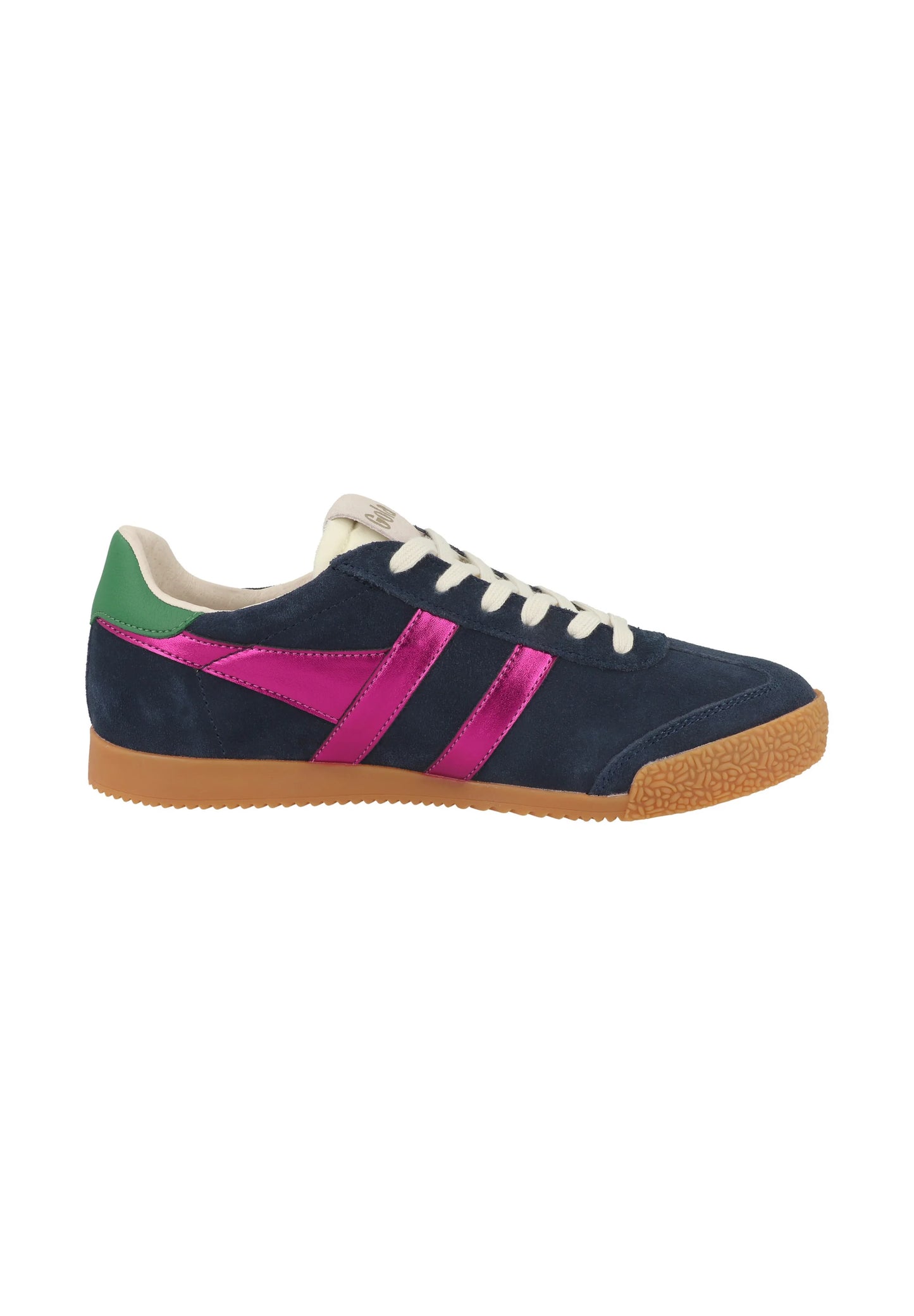 GOLA - Sneakers ELAN - Daim - GLITZ - Navy / Fushia / Emerald