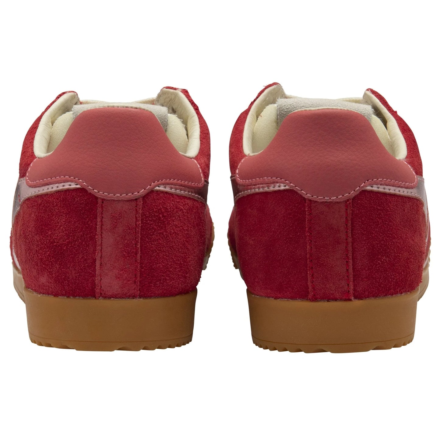 GOLA - Sneakers ELAN - Daim - GLITZ - Red / Pink / Coral
