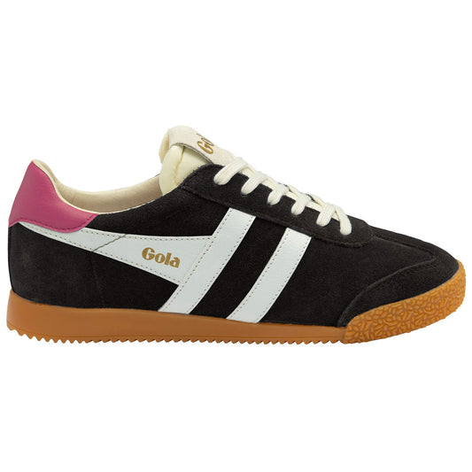 GOLA - Sneakers ELAN - Daim - black / offwhite / fushia