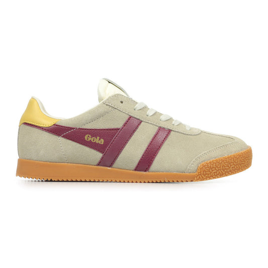 GOLA - Sneakers ELAN - Daim - Bone / Cerise / Pollen