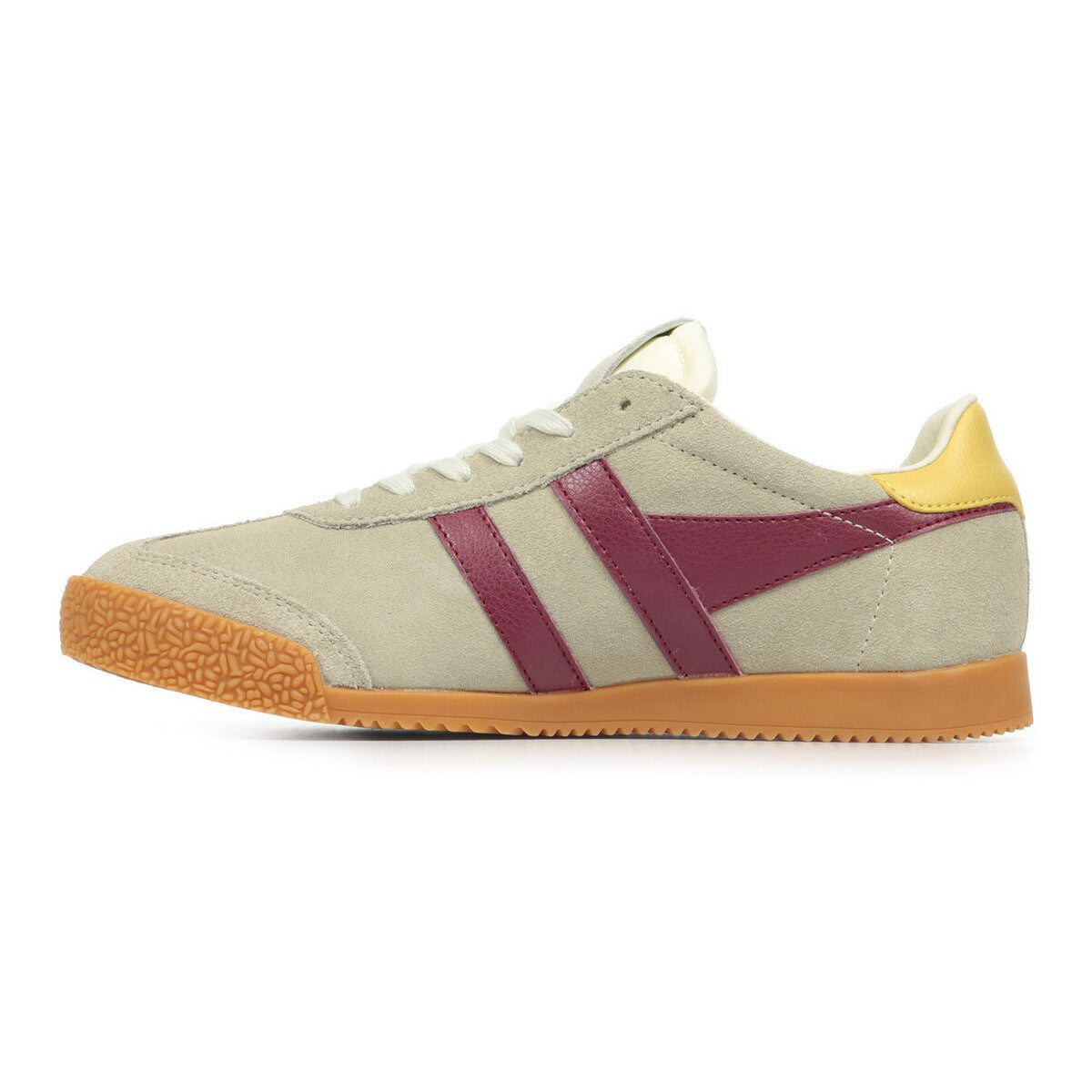 GOLA - Sneakers ELAN - Daim - Bone / Cerise / Pollen