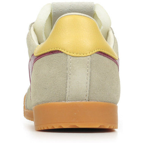 GOLA - Sneakers ELAN - Daim - Bone / Cerise / Pollen