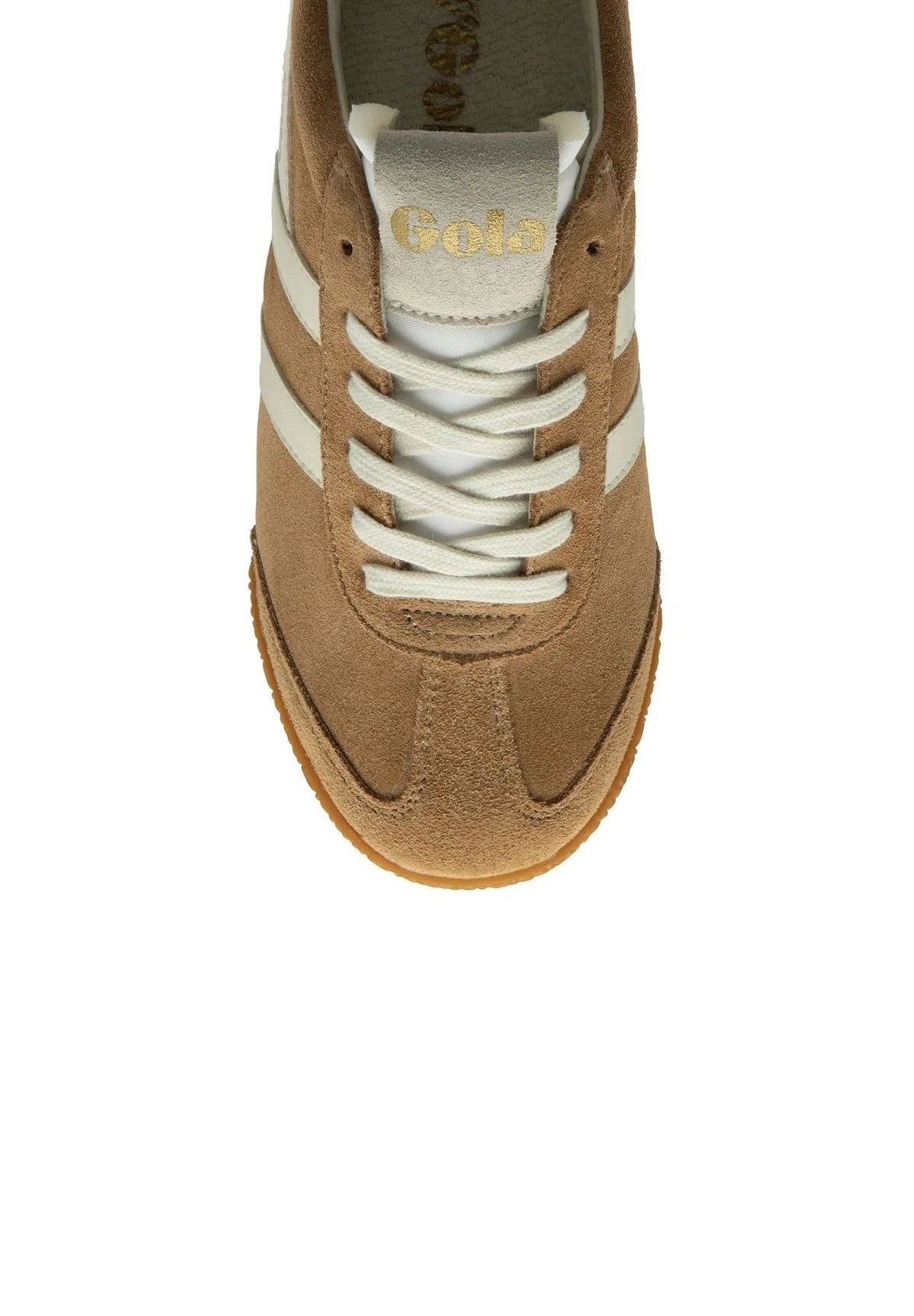 GOLA - Sneakers ELAN - Daim - Caramel / Off White / Deep Red