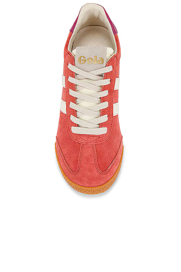 GOLA - Sneakers ELAN - Daim - corail / white / fushia