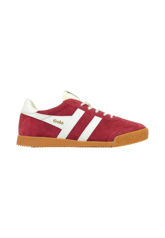 GOLA - Sneakers ELAN - Daim - Deepred  /  white