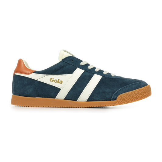 GOLA - Sneakers ELAN - Daim - Navy / Off White / Orange
