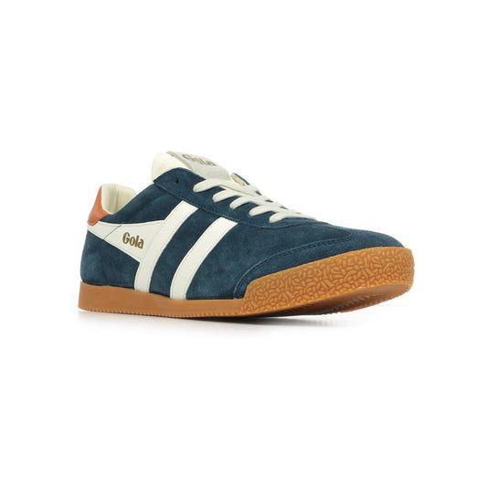 GOLA - Sneakers ELAN - Daim - Navy / Off White / Orange